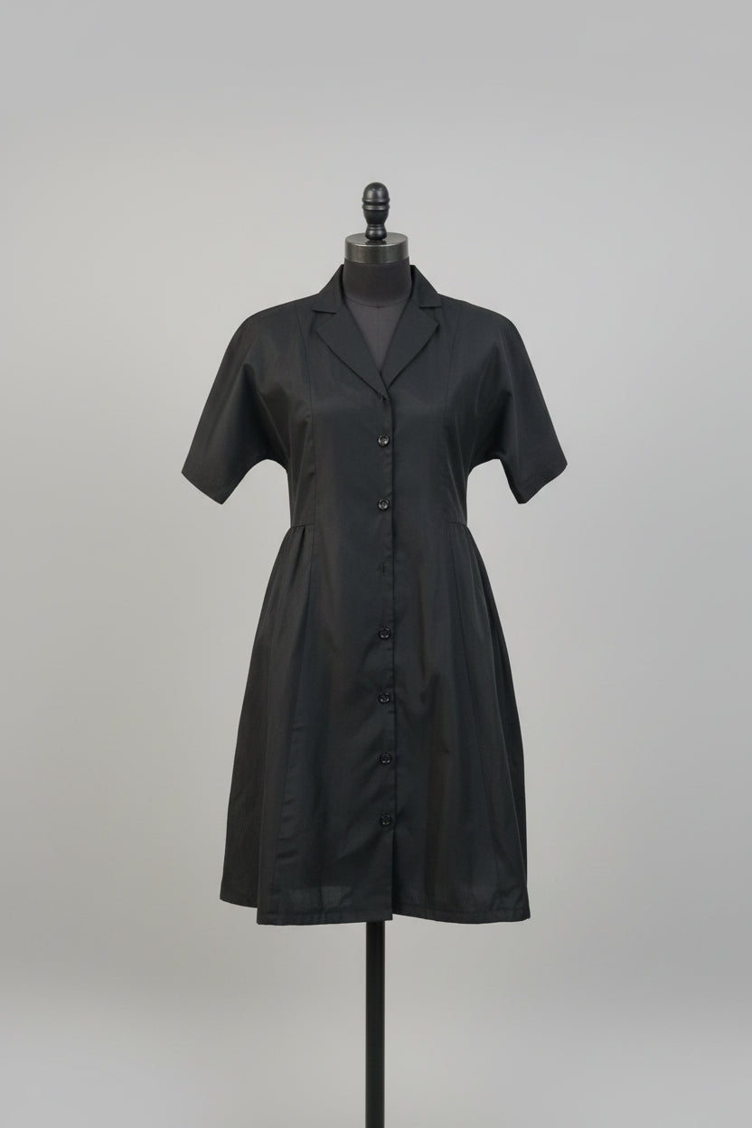 Short chanderi silk dress