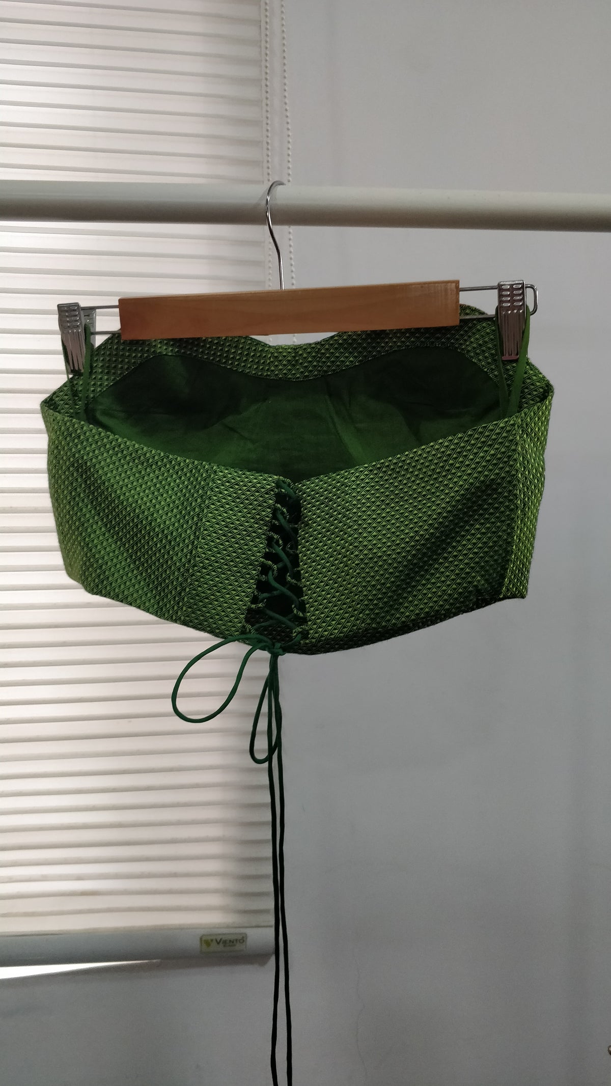 GREEN AND GOLD KHANN CORSET