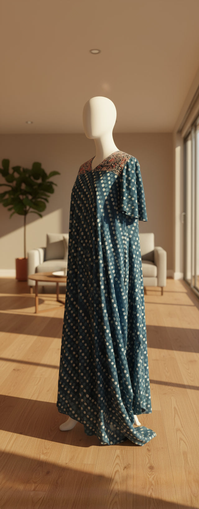 Side cowl dress