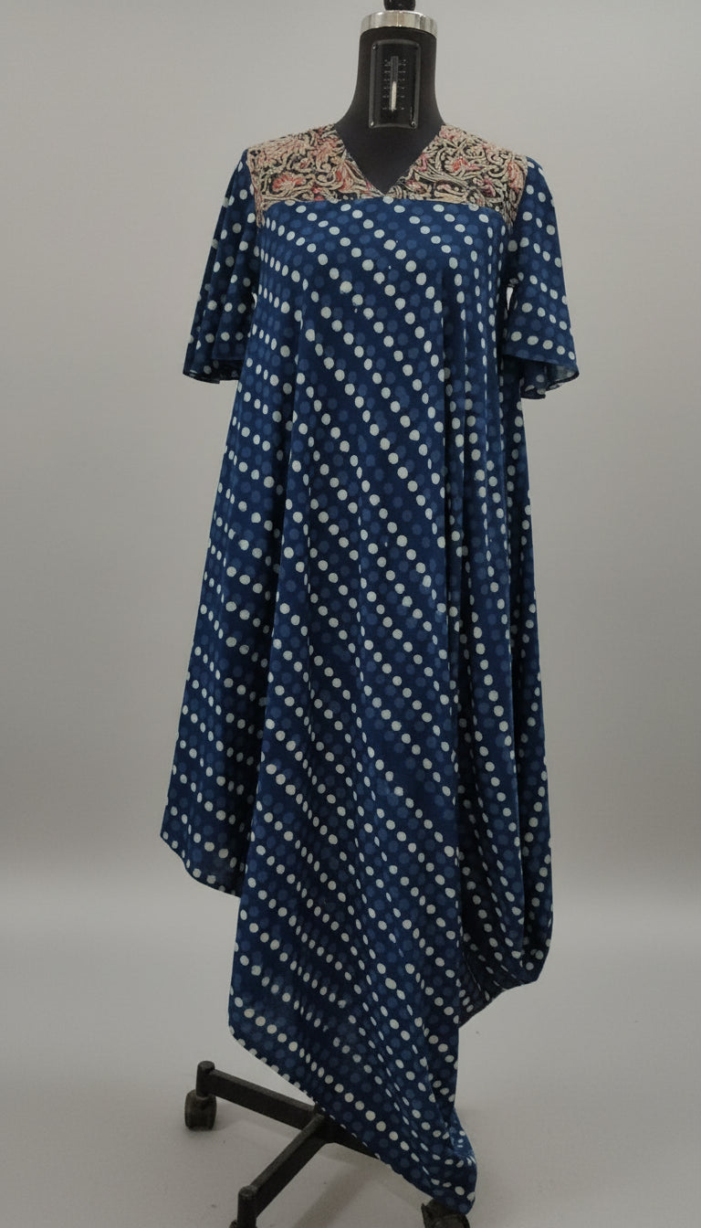 Long cowl dress