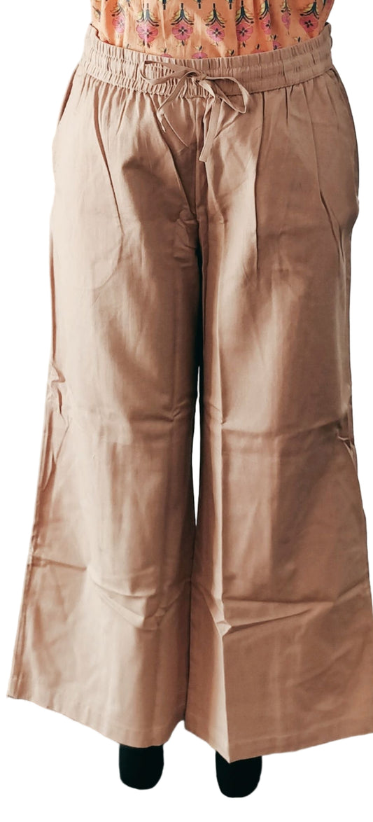 Cotton pants - Beige