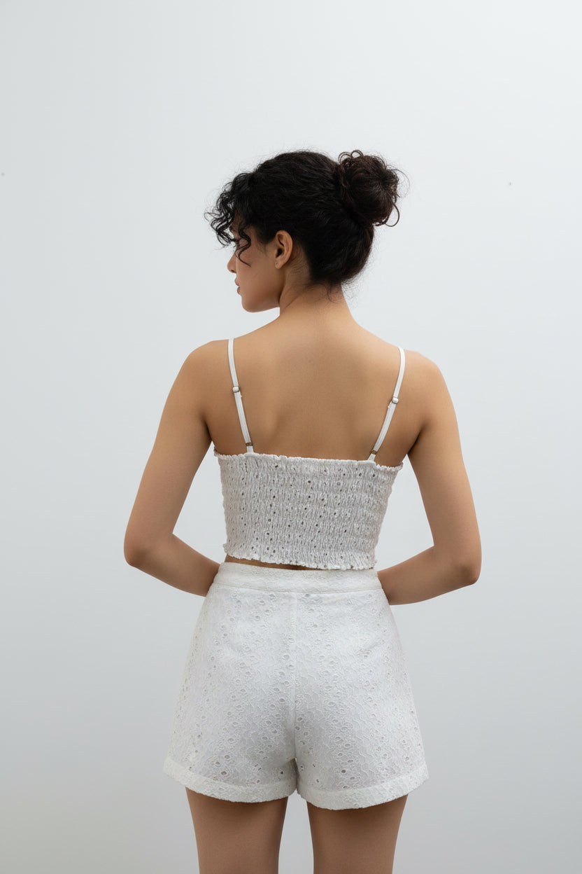 Short and camisole top