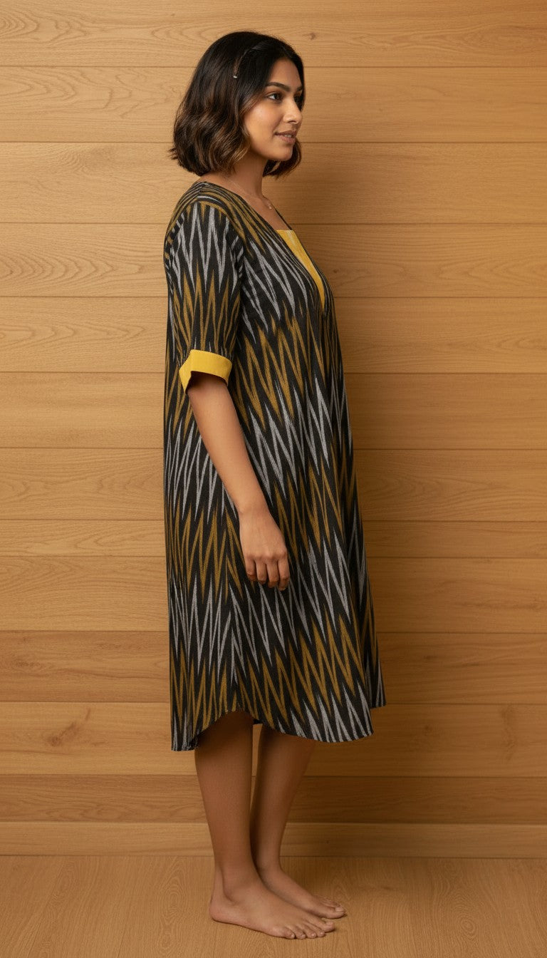 Ikkat kurtha (Copy)