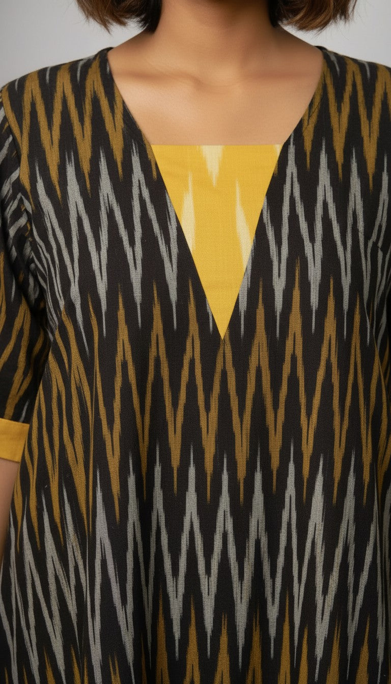 Ikkat kurtha (Copy)