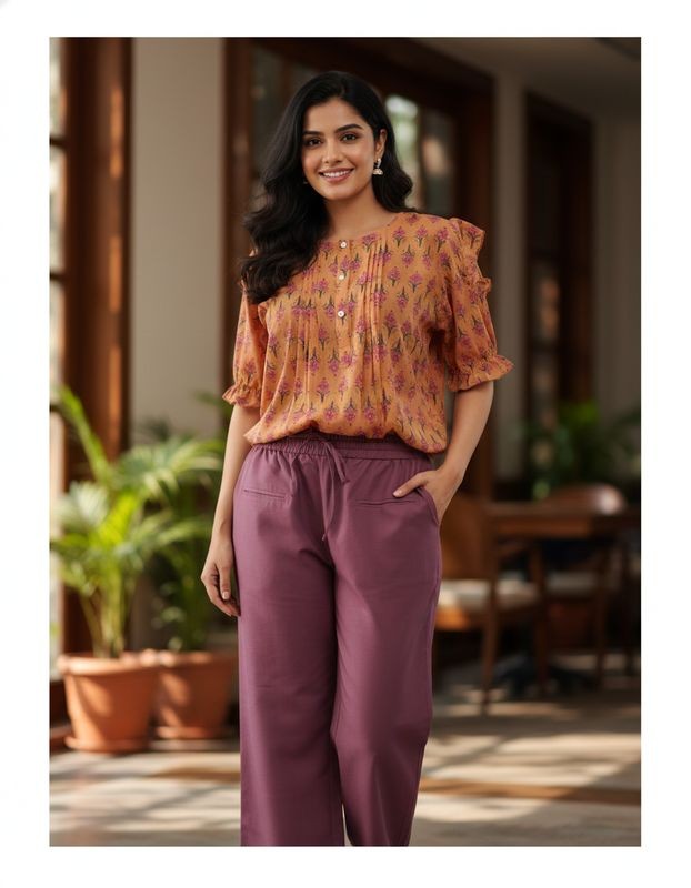 Women's cotton pants